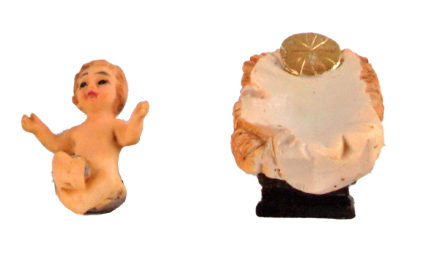 Heilige Familie K 004-01 ca. 8 cm - 4-tlg. – Zauber der Heiligen Nacht